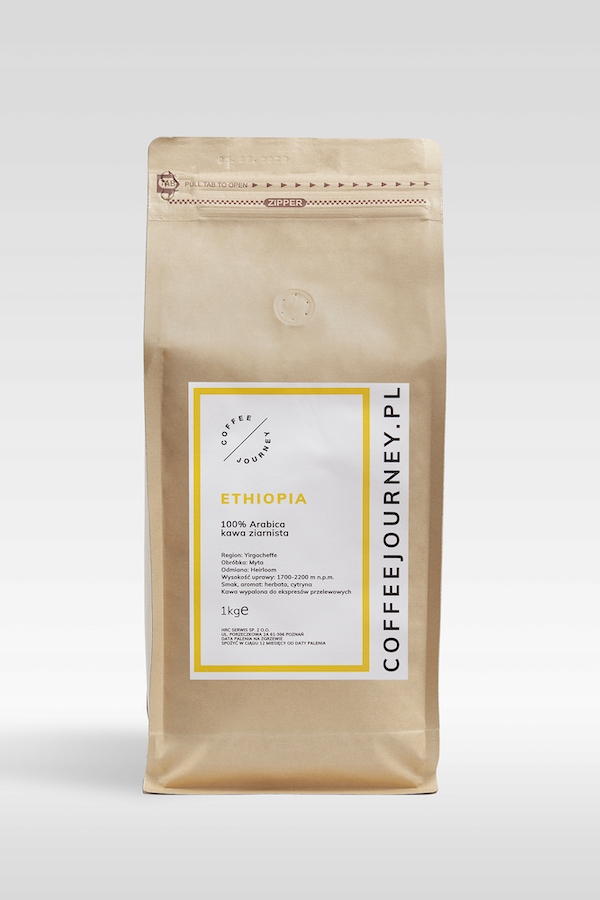 Kawa ziarnista Coffee Journey Ethiopia 1 kg
