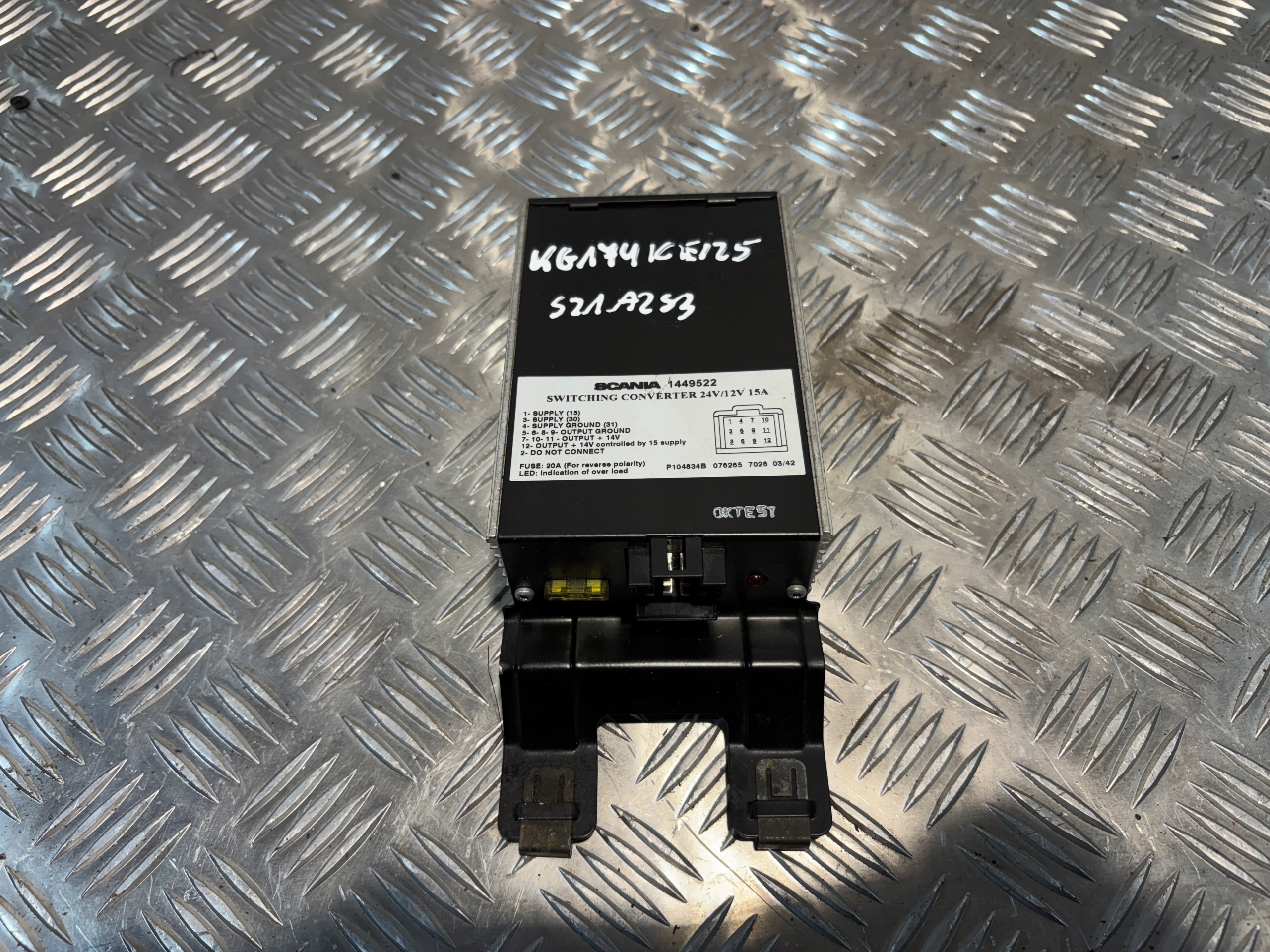 Konwerter control unit Scania 1449522