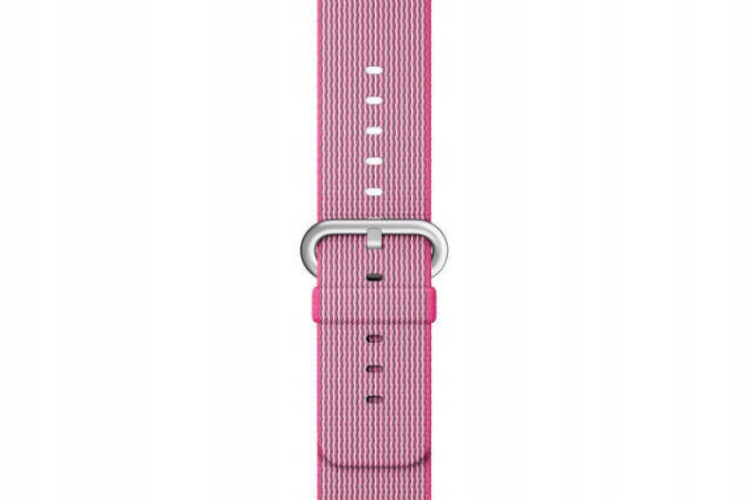 Originální řemínek Apple Watch 42/44/45/49mm, tkaný nylon Pink