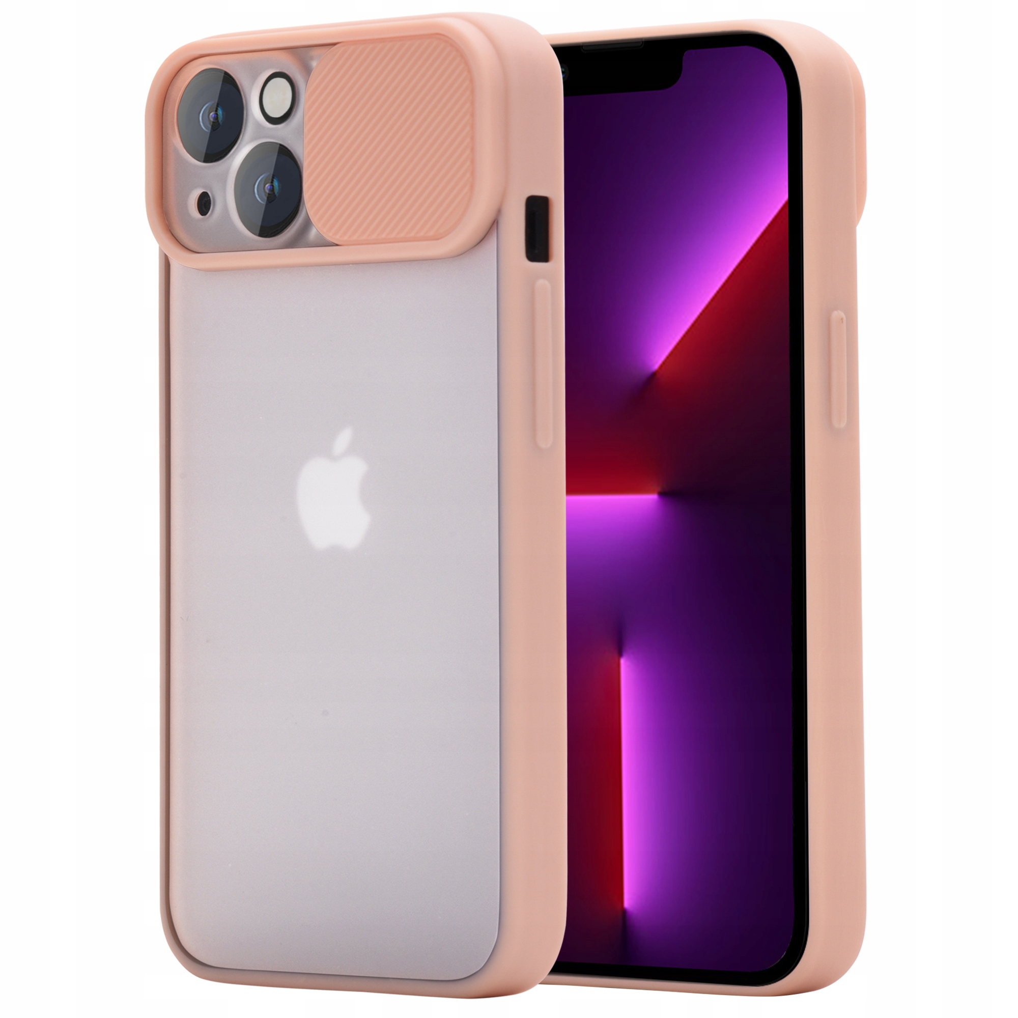 

Etui podwójna ochrona do iPhone 13 Różowy