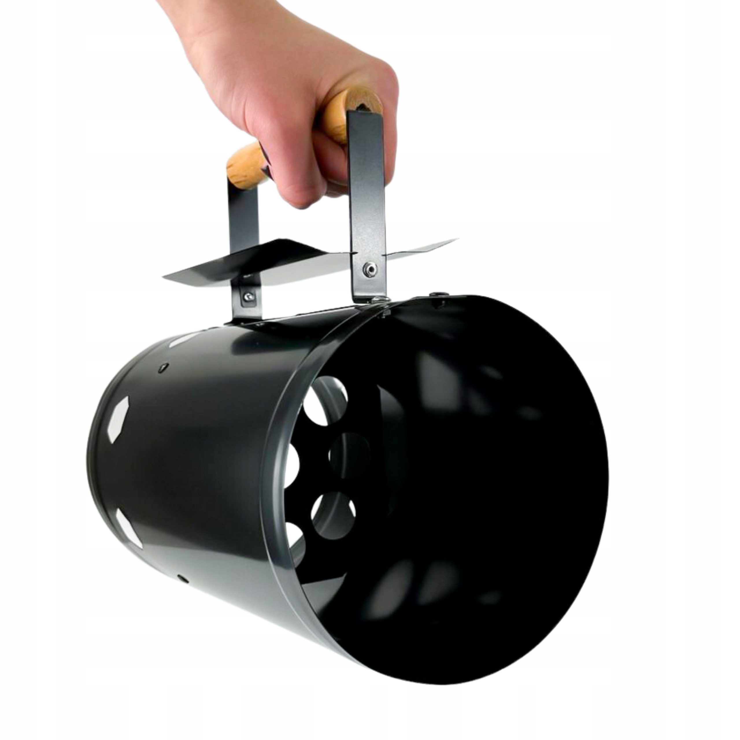 KOMIN DO ROZPALANIA GRILLA WĘGLA BRYKIETU WĘDZARNI ROZPALACZ 27x25cm EAN (GTIN) 5905274611349