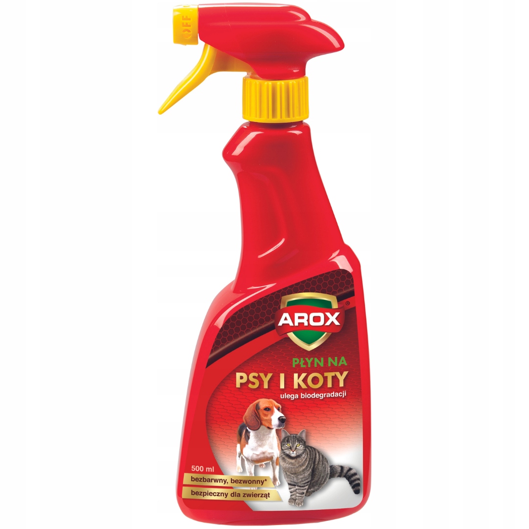 Arox Preparat w Sprayu Odstraszający Psy i Koty 500ml