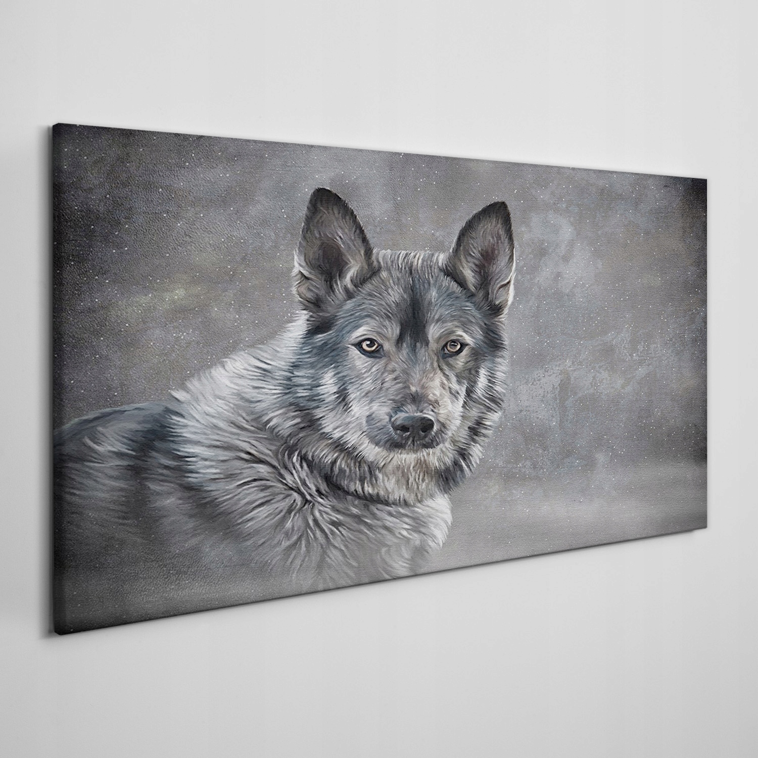 

Obraz płótno Zima śnieg zwierzę wilk pies 140x70