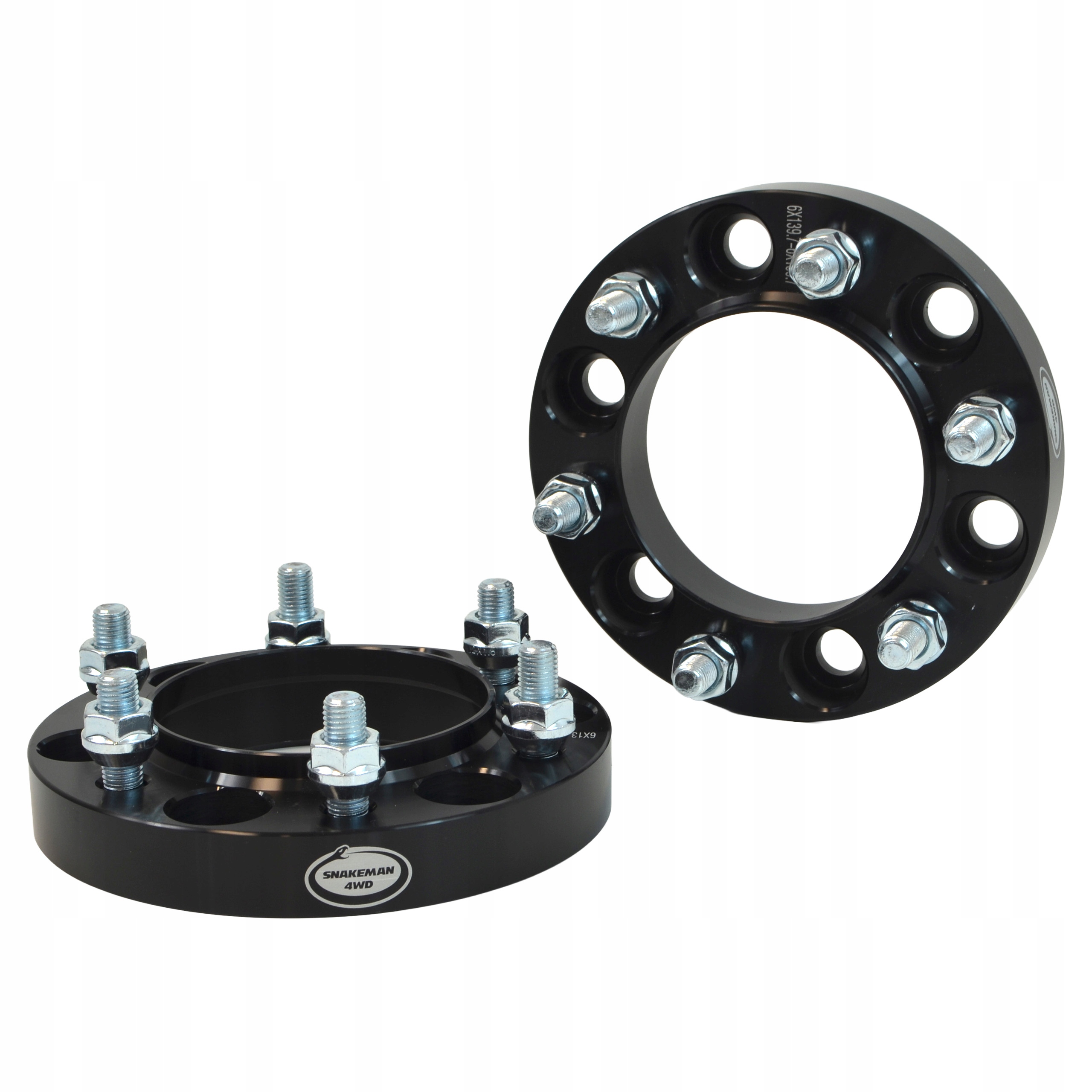 Podložky 25 mm 6x139,7 106,1 Alu 2ks Toyota LandCruiser 4Runner Hilux Lexus