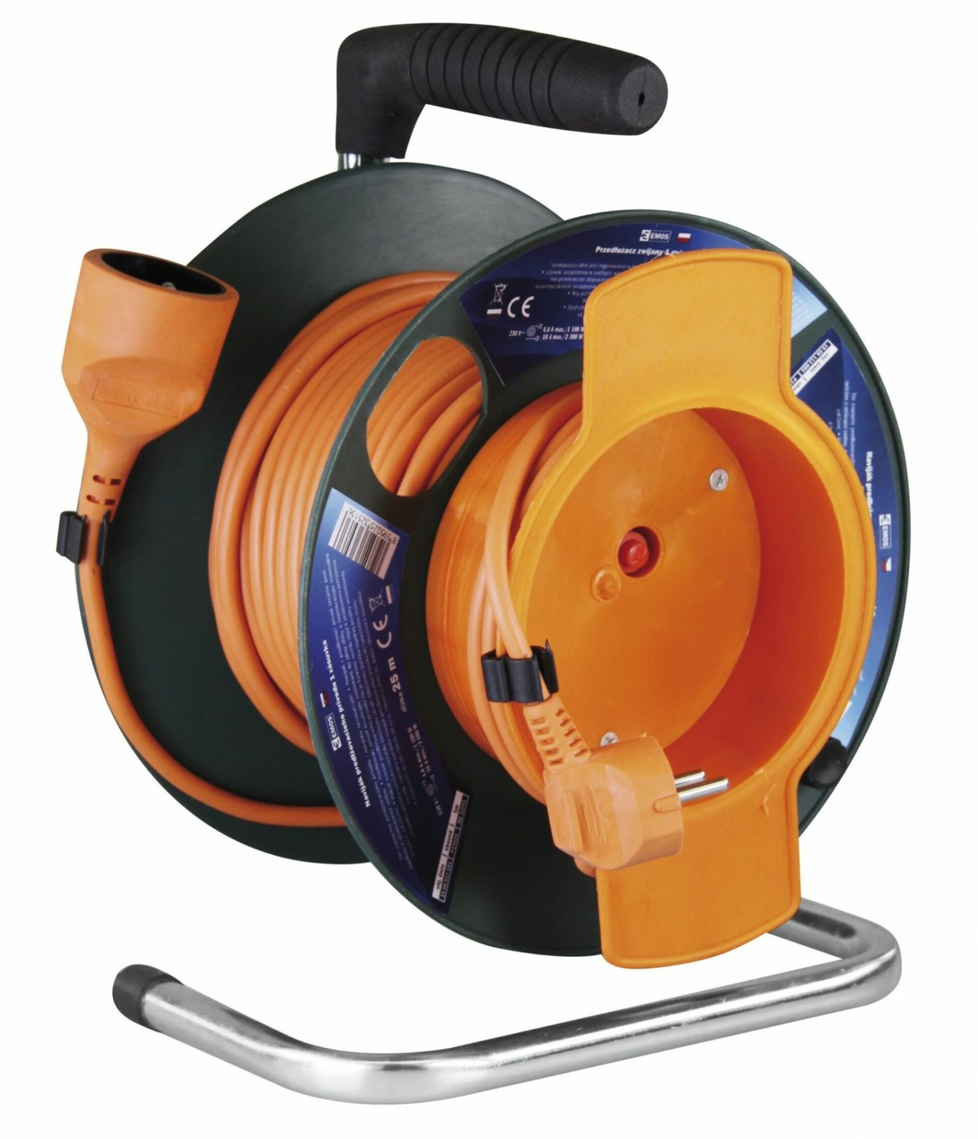 Emos Predlžovací kábel na bubne spojka 25m 1908012501