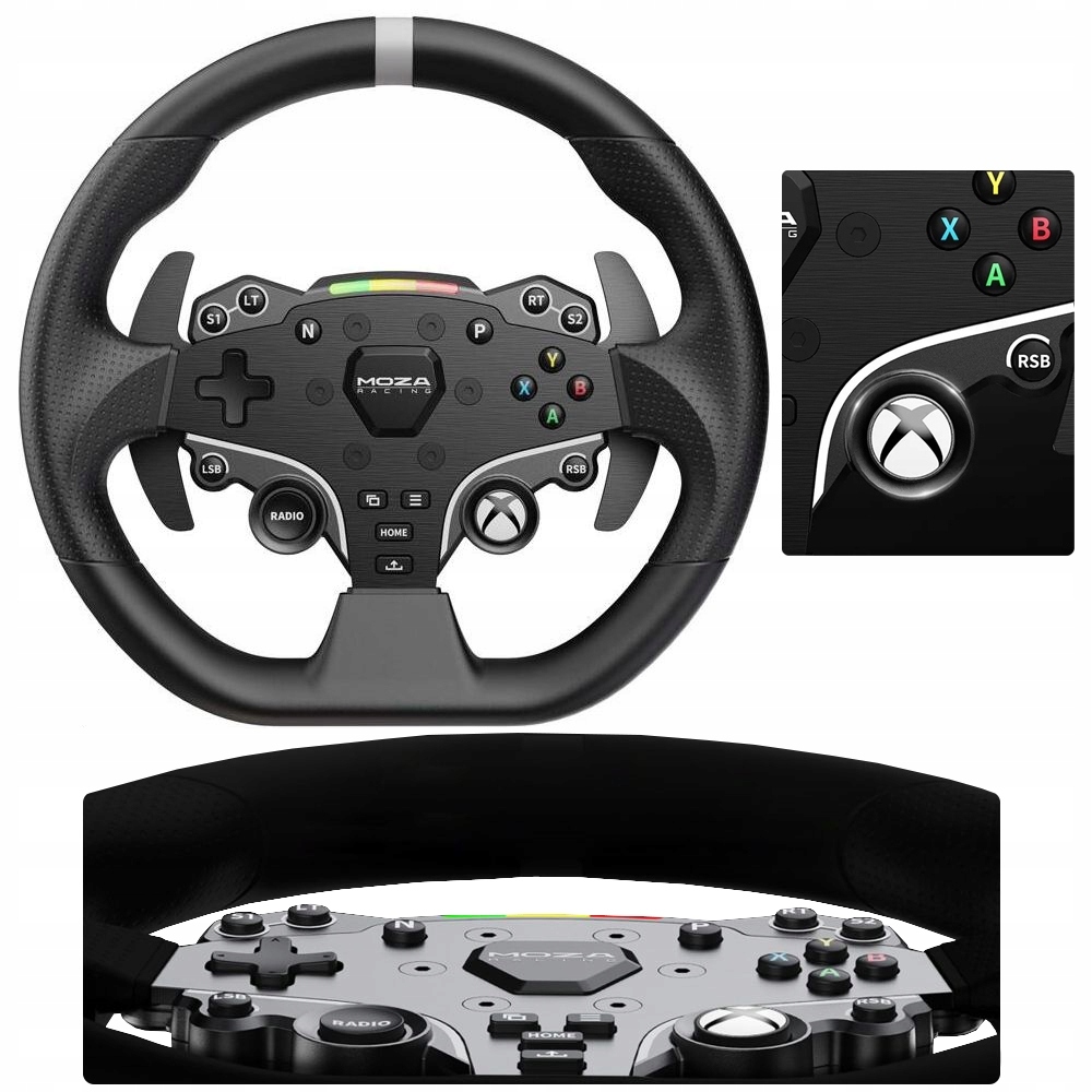 Volant pro Xbox Pc Moza Esx Steering Wheel Direct Drive Led 22 tlačítek