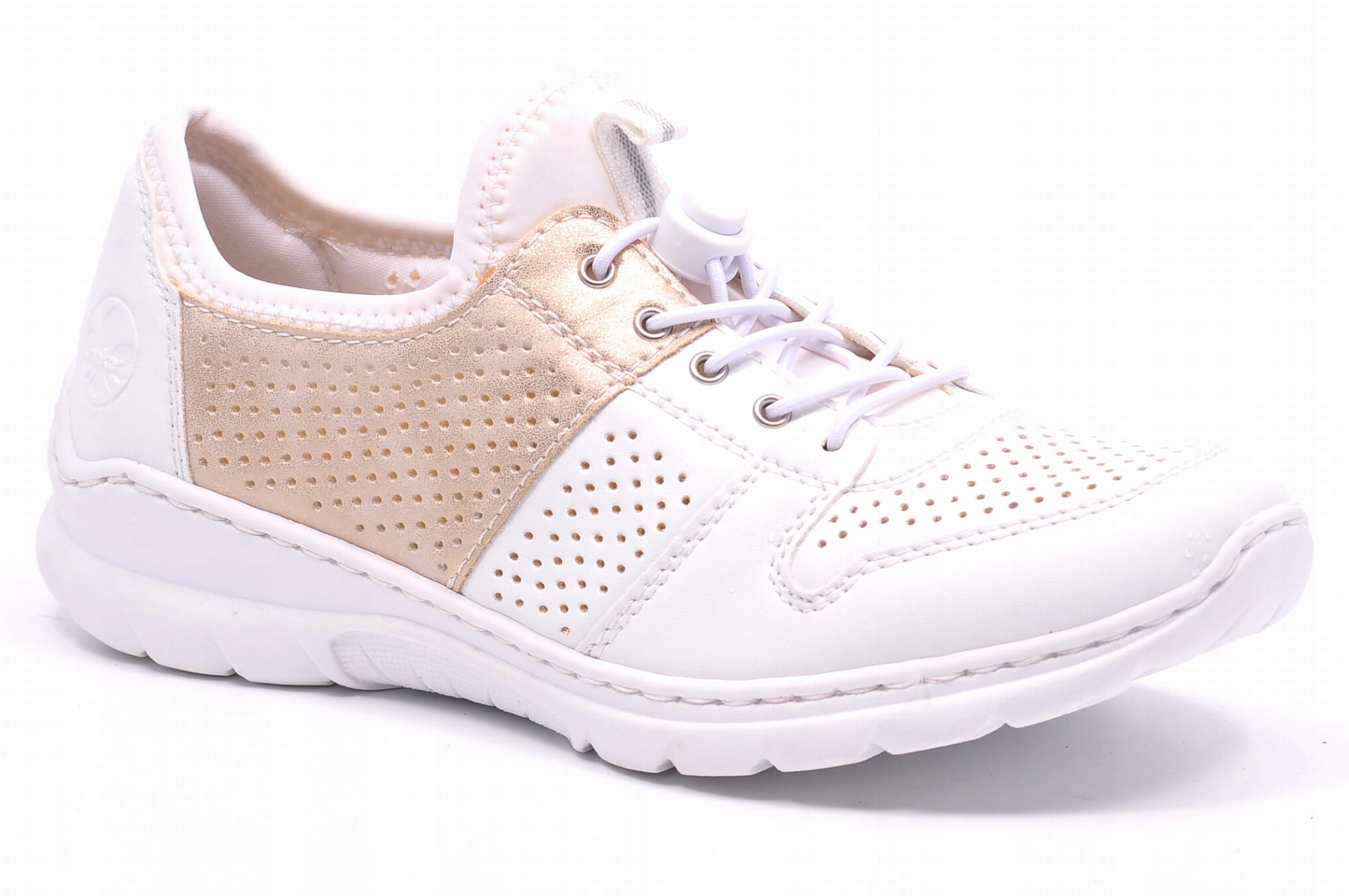 Tenisky Rieker L3254-80 Bílé Velikost 36