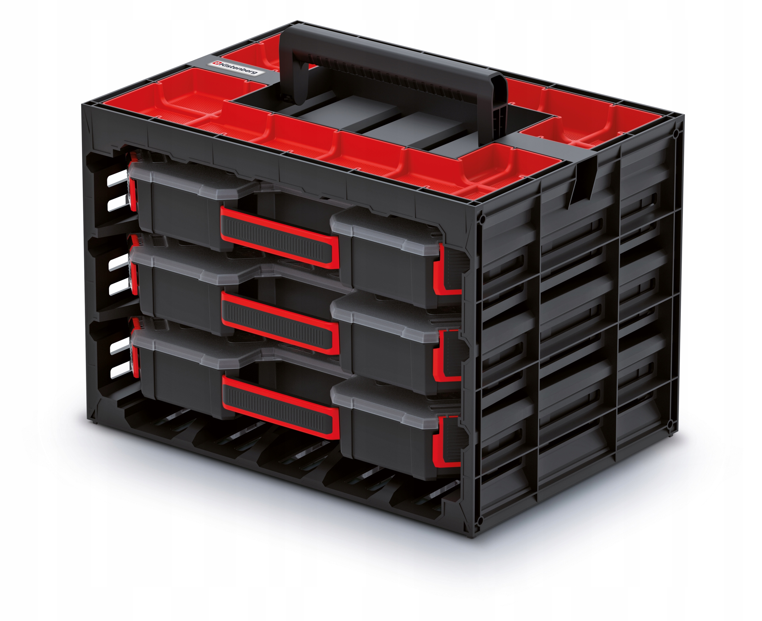

Walizka Tager Case 3x organizer Skrzynka KTC40306B