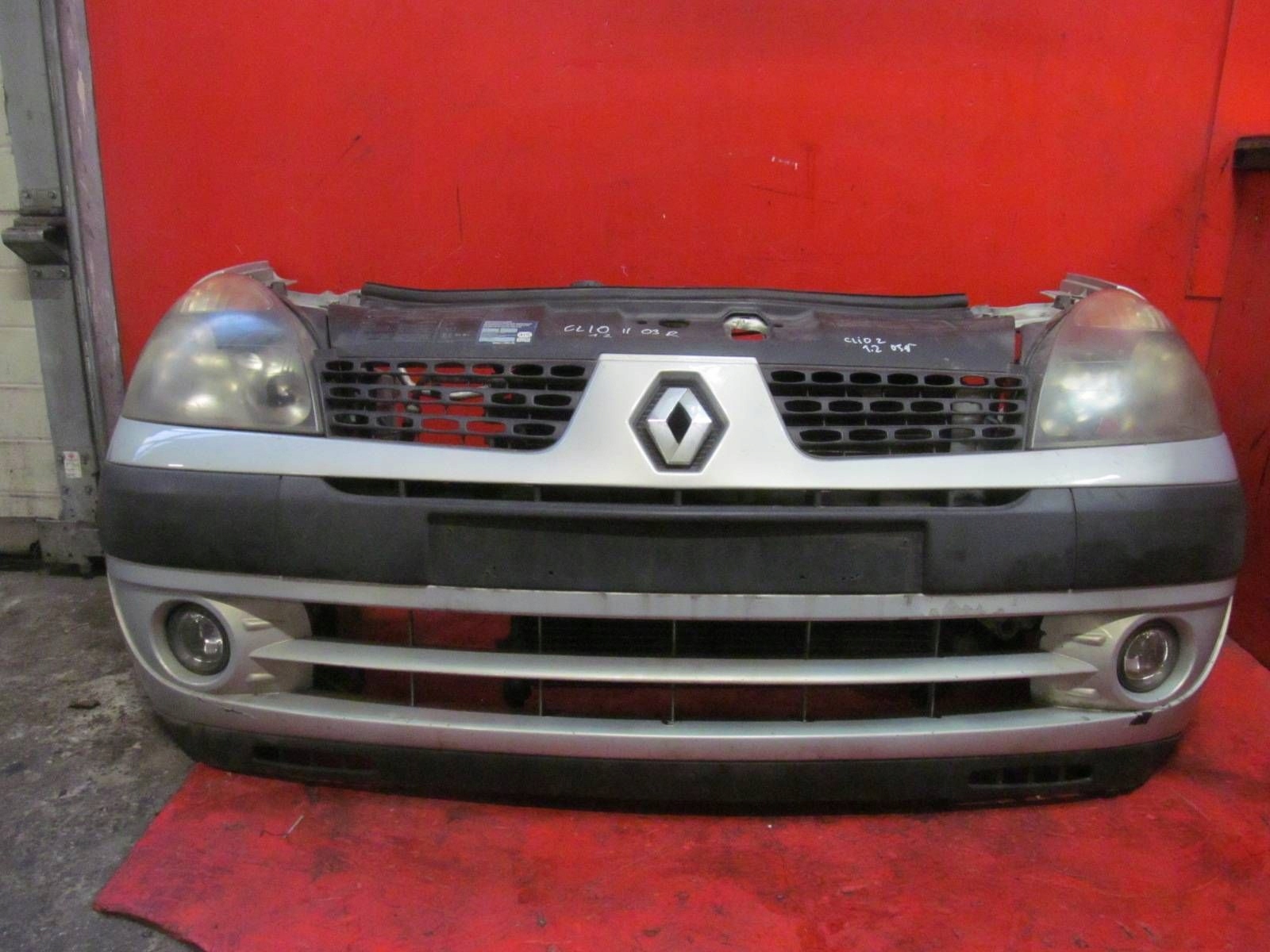 CLIO II 1.2 D7F726 support panel for radiators lights radiator fan bumper NV632