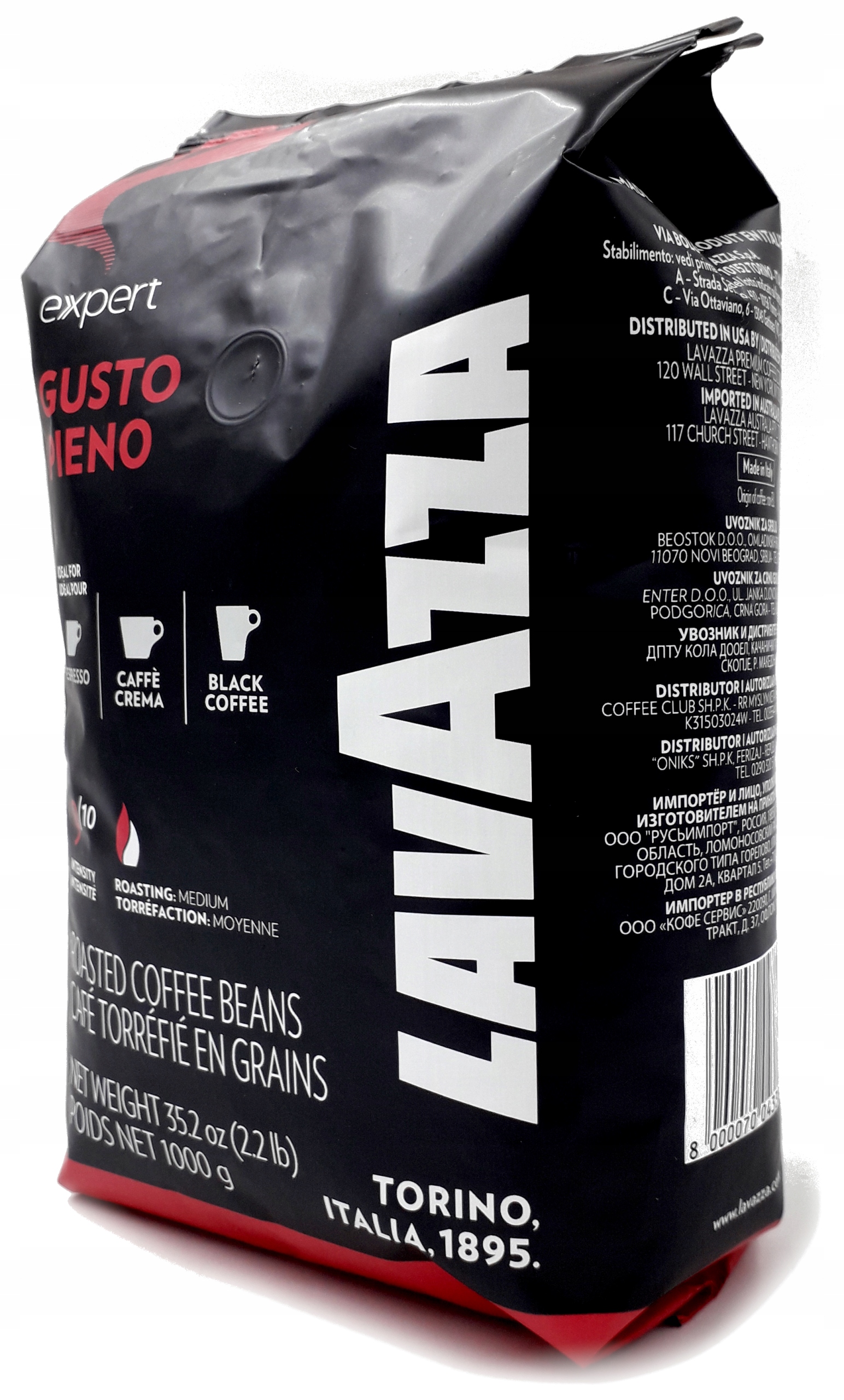 Kawa ziarnista Lavazza GUSTO PIENO EXPERT 1kg Marka Lavazza