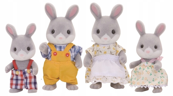 

Sylvanian Families Rodzina Szarych Króliczków