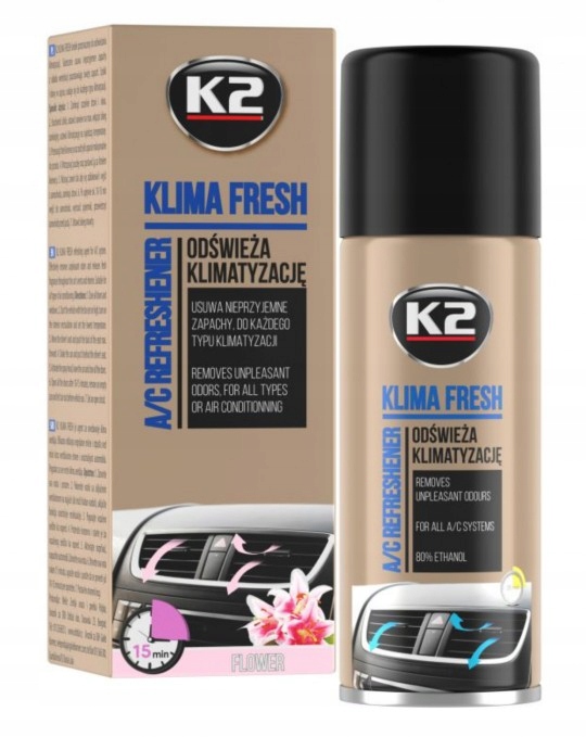 

K2 Klima Fresh Odgrzybiacz Do Klimy Fresh Flower
