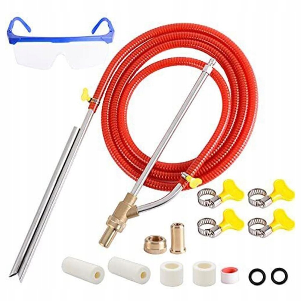 Sada pro mokré pískování Pískovací stroj 5000 psi hadice 3 m
