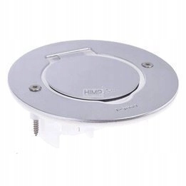 Kryt podlahového otvoru kulatý Inox