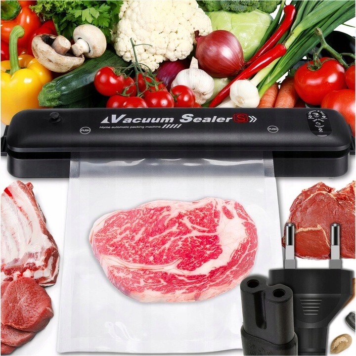ZGRZEWARKA PRÓŻNIOWA DO ŻYWNOŚCI + 10 WORKÓW VACUUM SEALER MASZYNKA Marka KREOleo