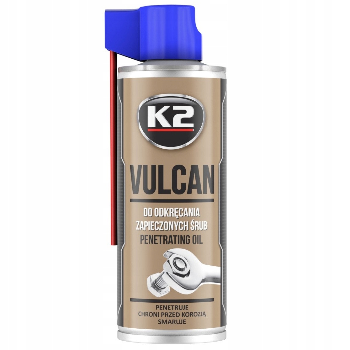 

Odrdzewiacz K2 Vulcan 150ml do zapieczonych śrub