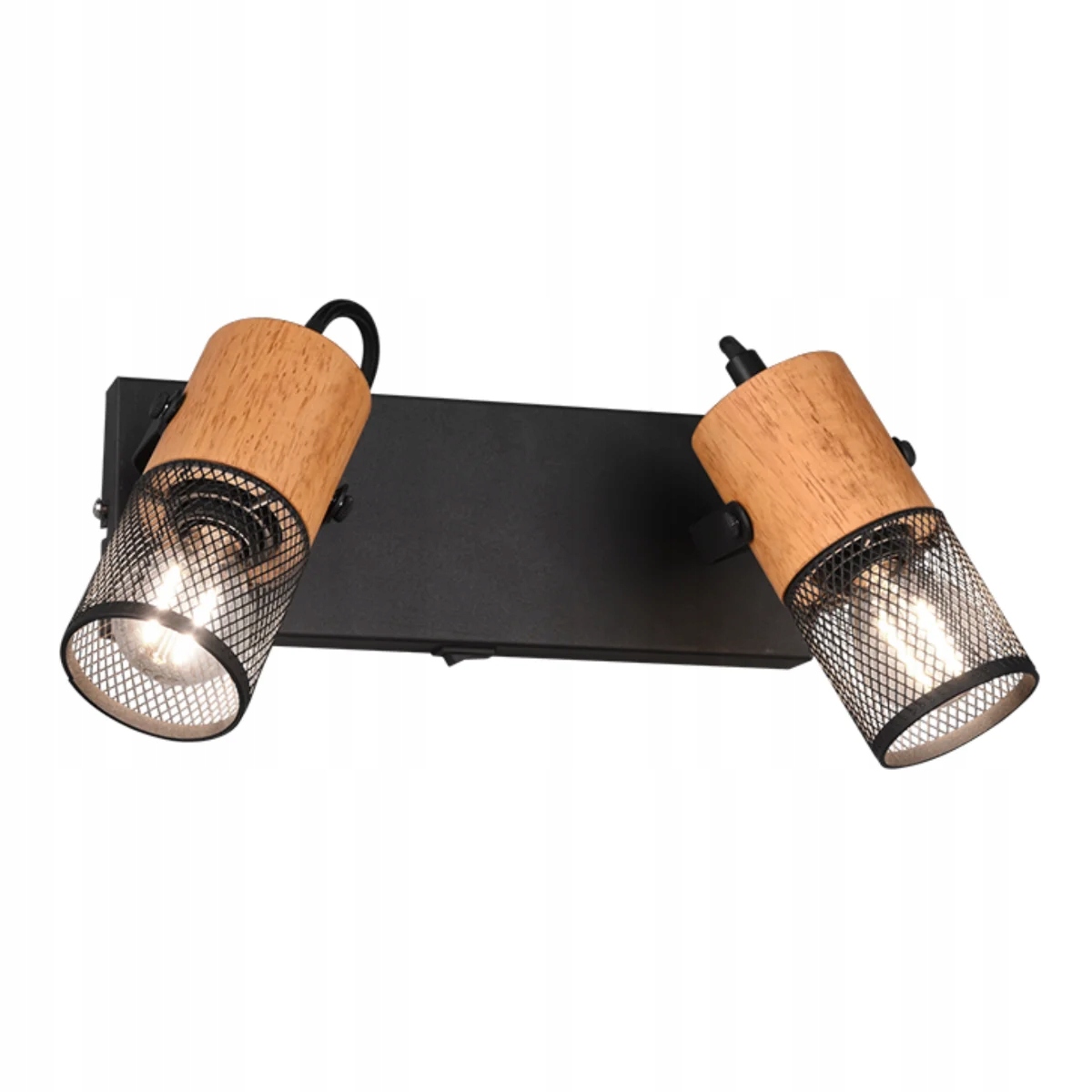 Stropná lampa s reflektorom stropné svietidlo loft čierna Trio