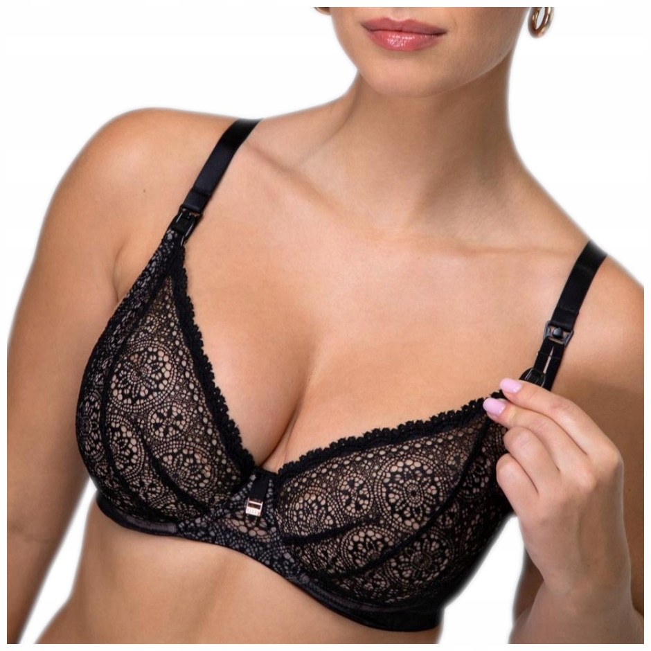 Biustonosz do Karmienia usztywniany ciążowy Alles mama Luvia U * 80C