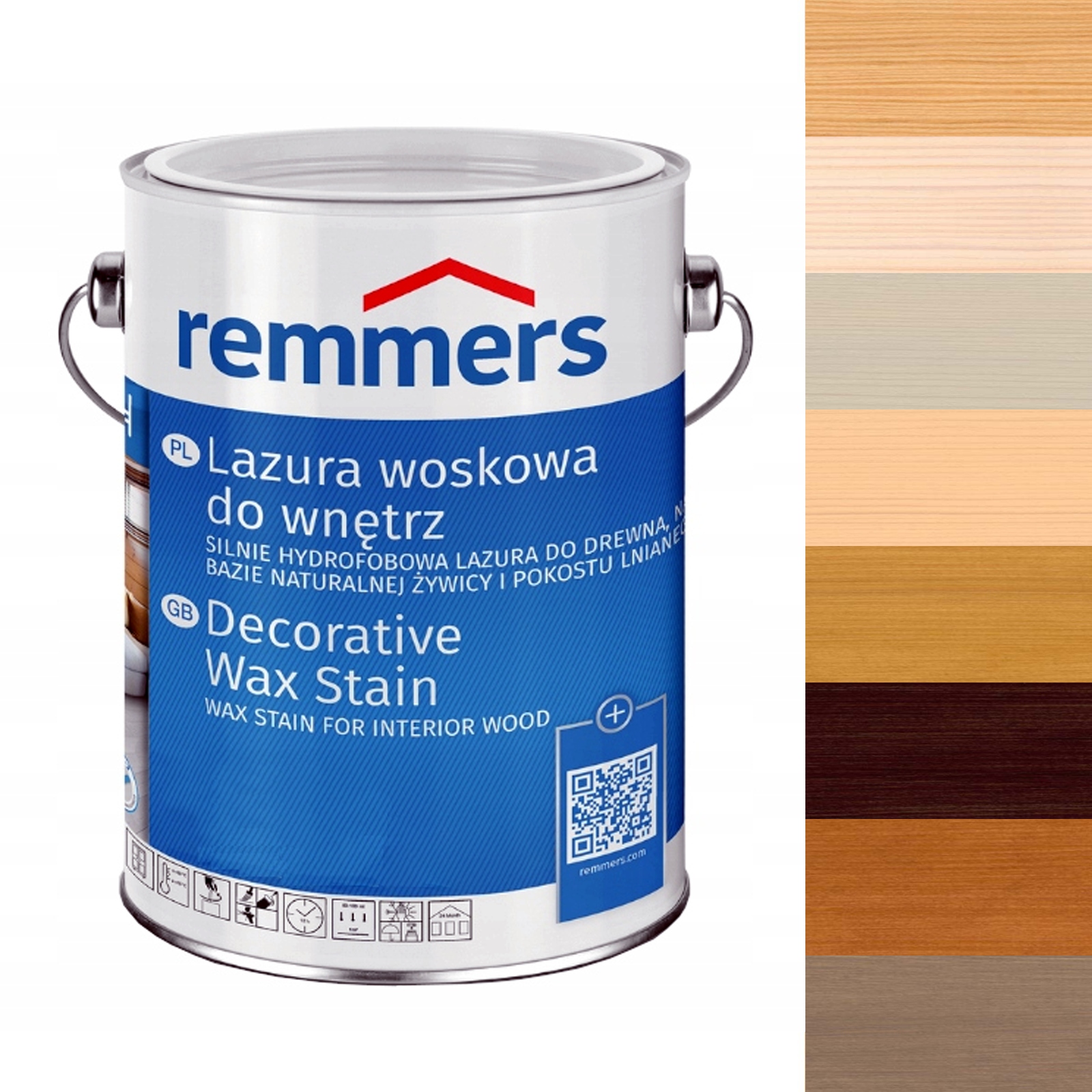 Lazura Woskowa Do Wnętrz Remmers 0,75L