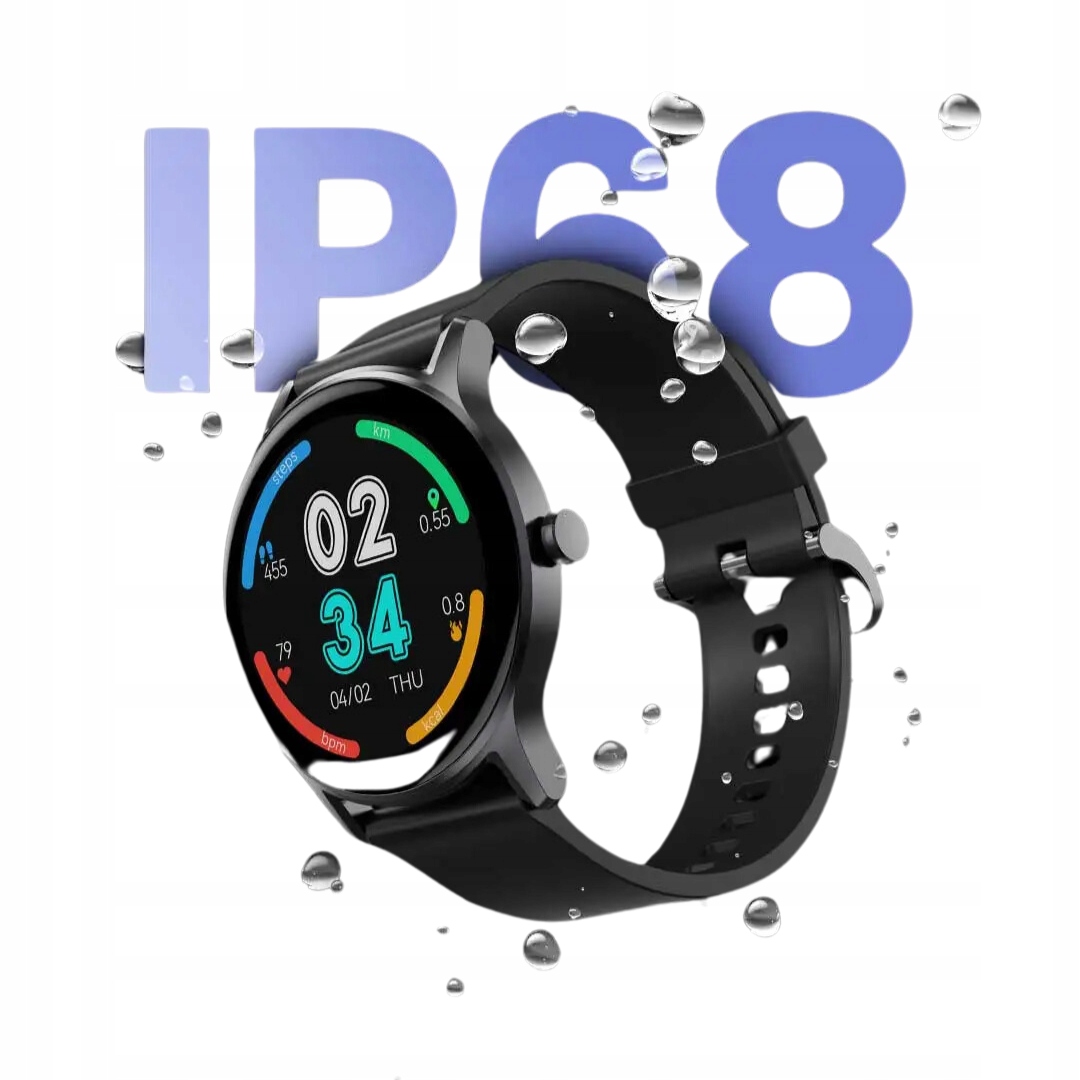 NOWOŚĆ! SMARTWATCH XIAOMI HAYLOU GS SPO2 IP68 Obsługa ładowania bezprzewodowego nie