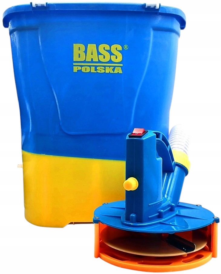 Siewnik akumulatorowy Bass Polska rozsiewacz nawozu