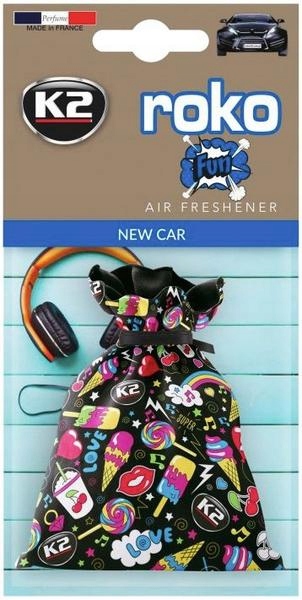 

K2 Roko Fun Odświeżacz Zapach New Car V812F