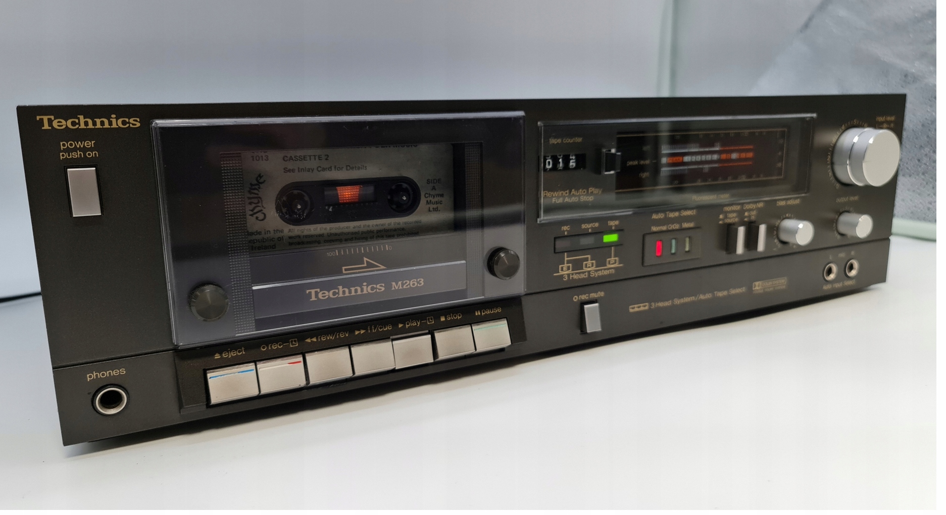 Technics rs-m263 магнитофон одна кассета deck top ! - купить в DARSTAR