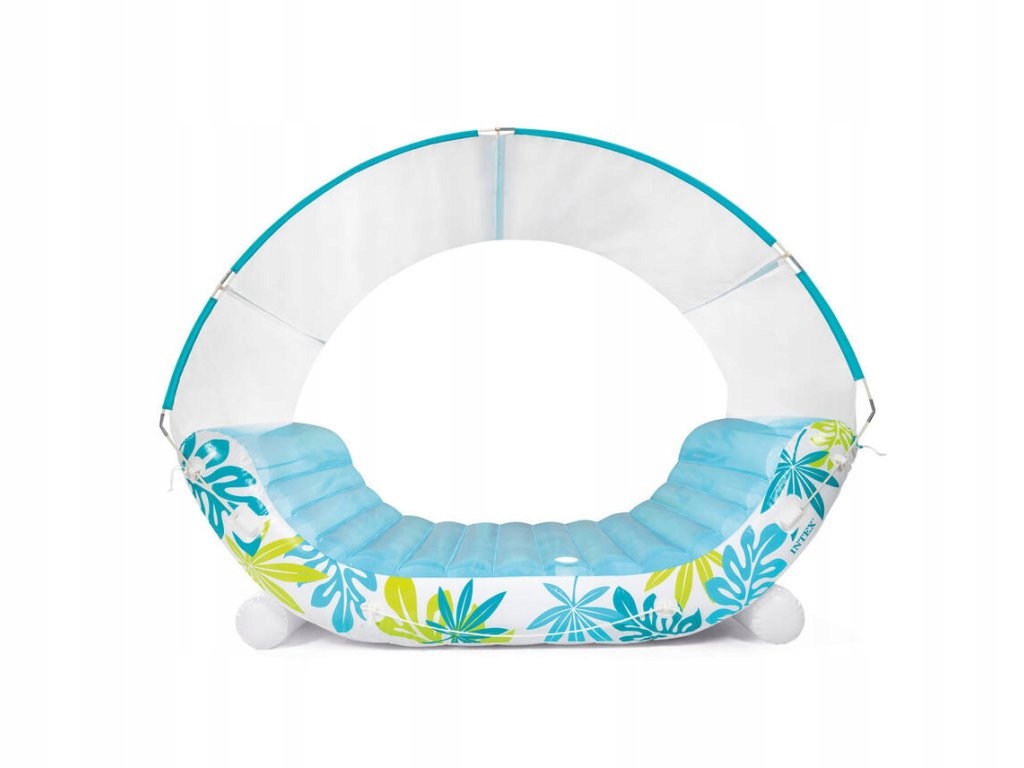 Nafukovací lehátko se stříškou