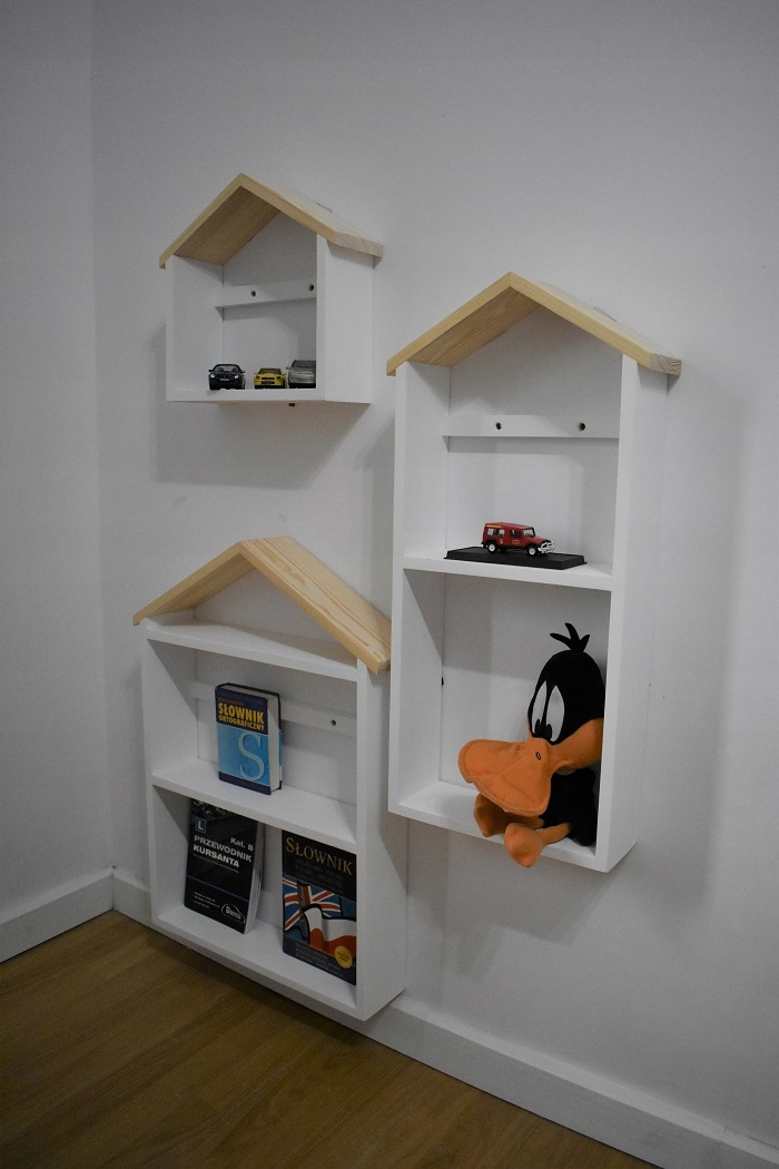 Półka wisząca Głębokość mebla 10 cm