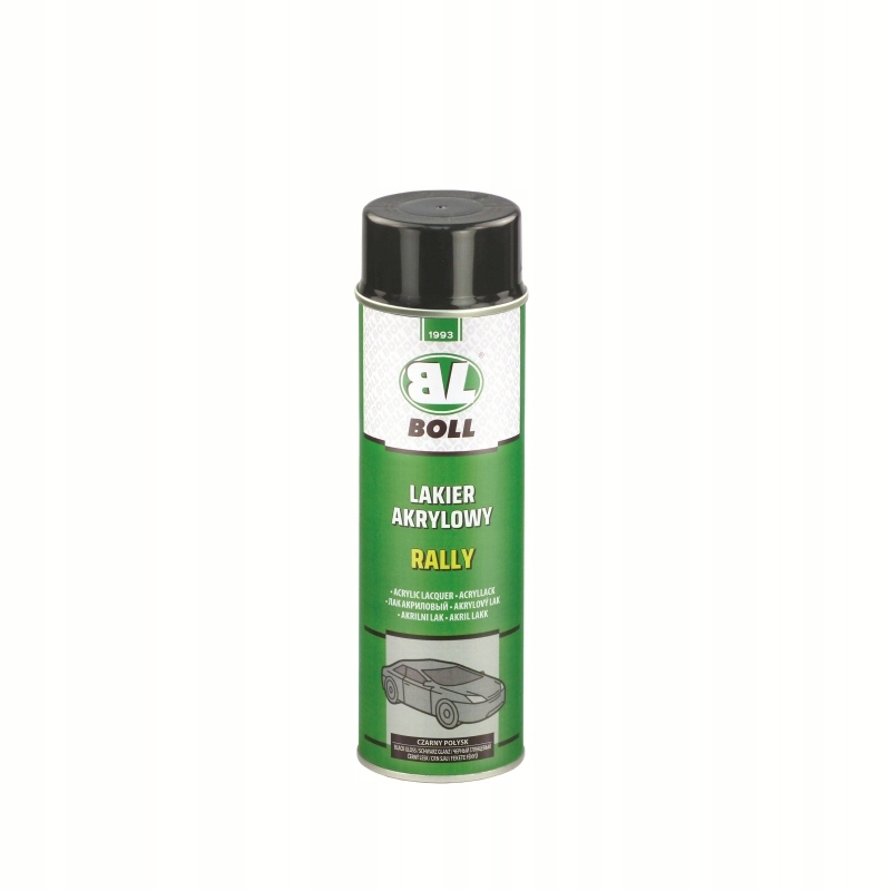 

Lakier akrylowy Boll Rally czarny połysk 500 ml