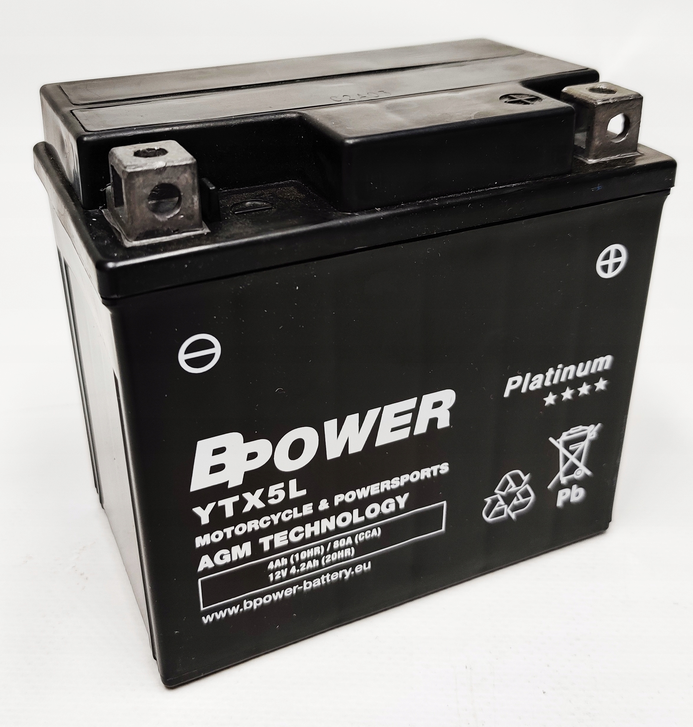 

Akumulator YTX5L Bpower 12V 4Ah 80A