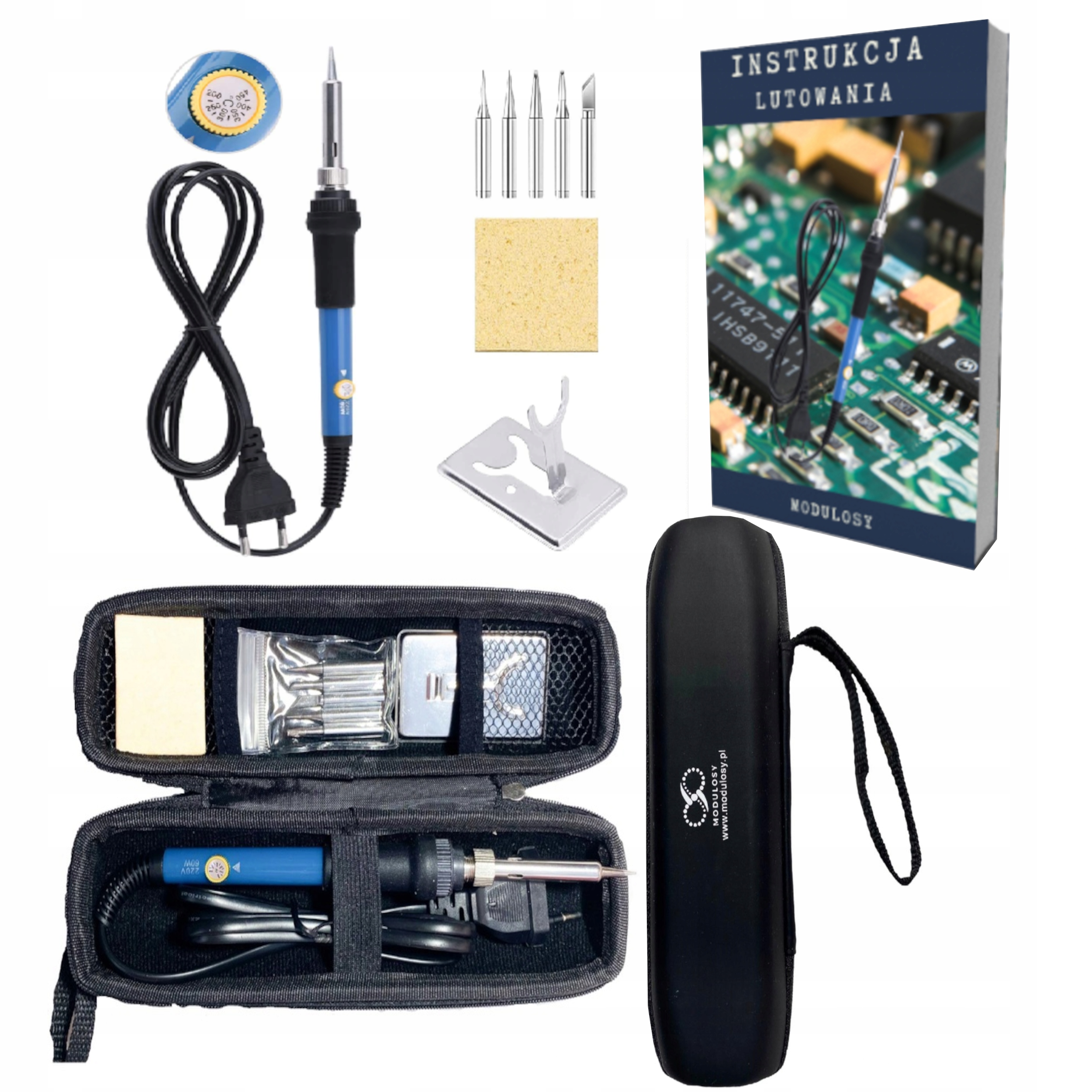 

Lutownica Kolbowa Precyzyjna 60W 450C Organizer