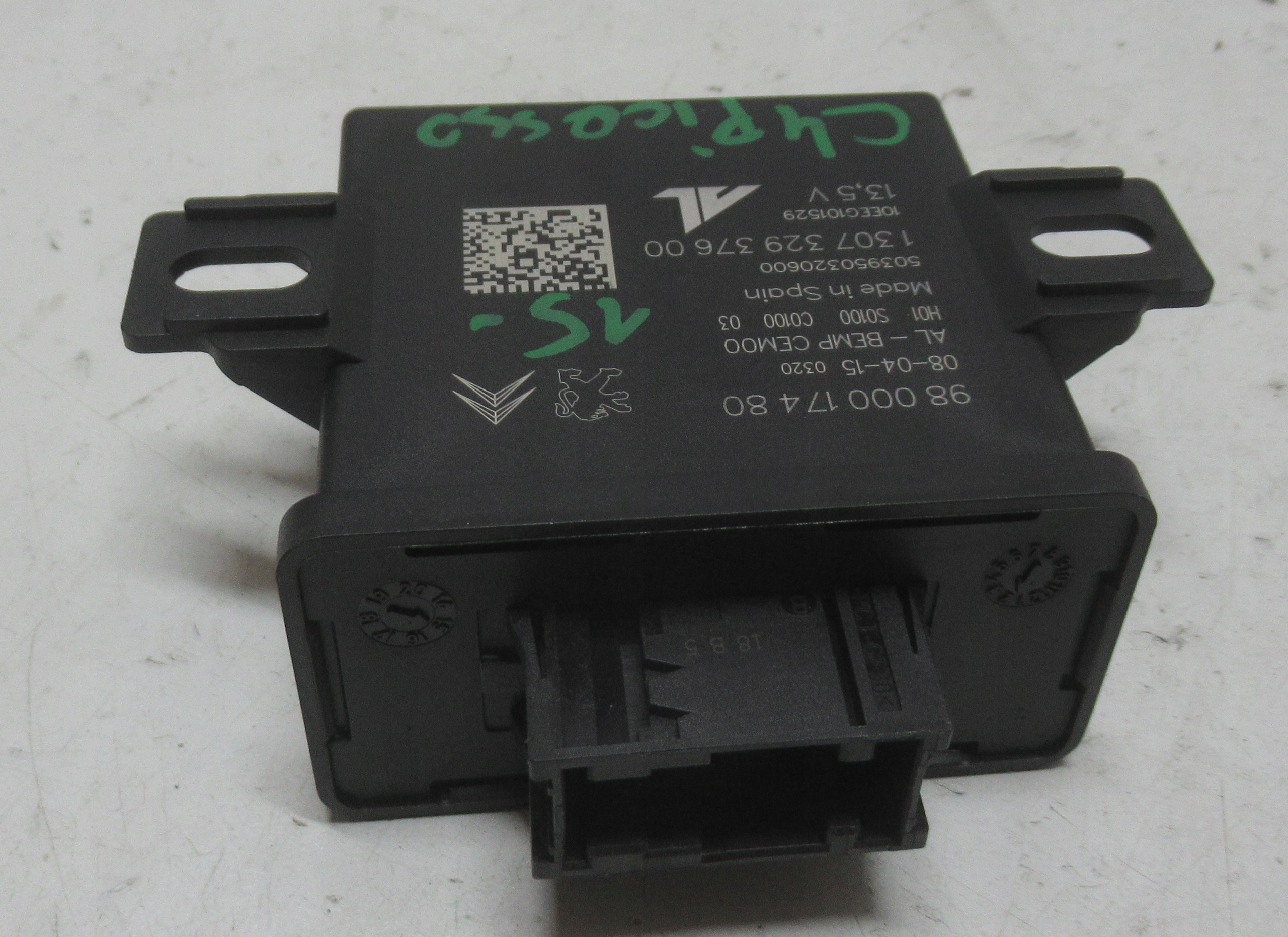 CITROEN C4 PICASSO II 2.0 HDI 15R module control unit 9800017480