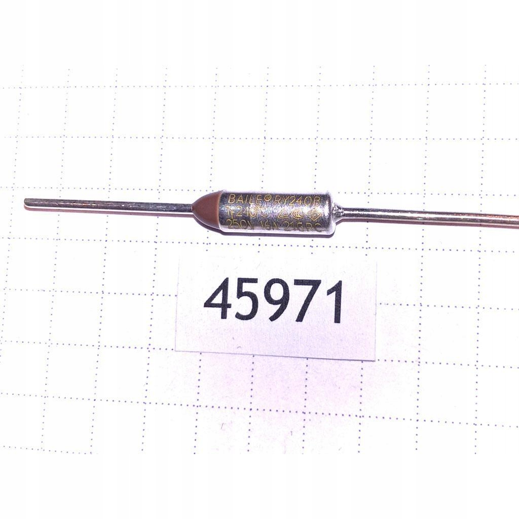 

Bezpiecznik termiczny Baile 240C 16A 250V x2