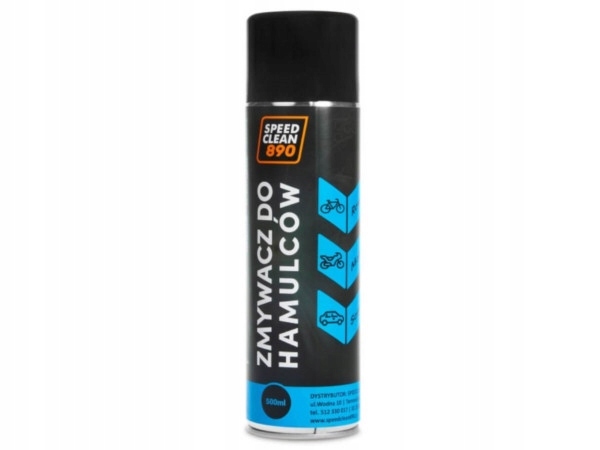 Zmywacz do hamulców odtłuszczacz rowerowych aerozol SpeedClean 890 500ml