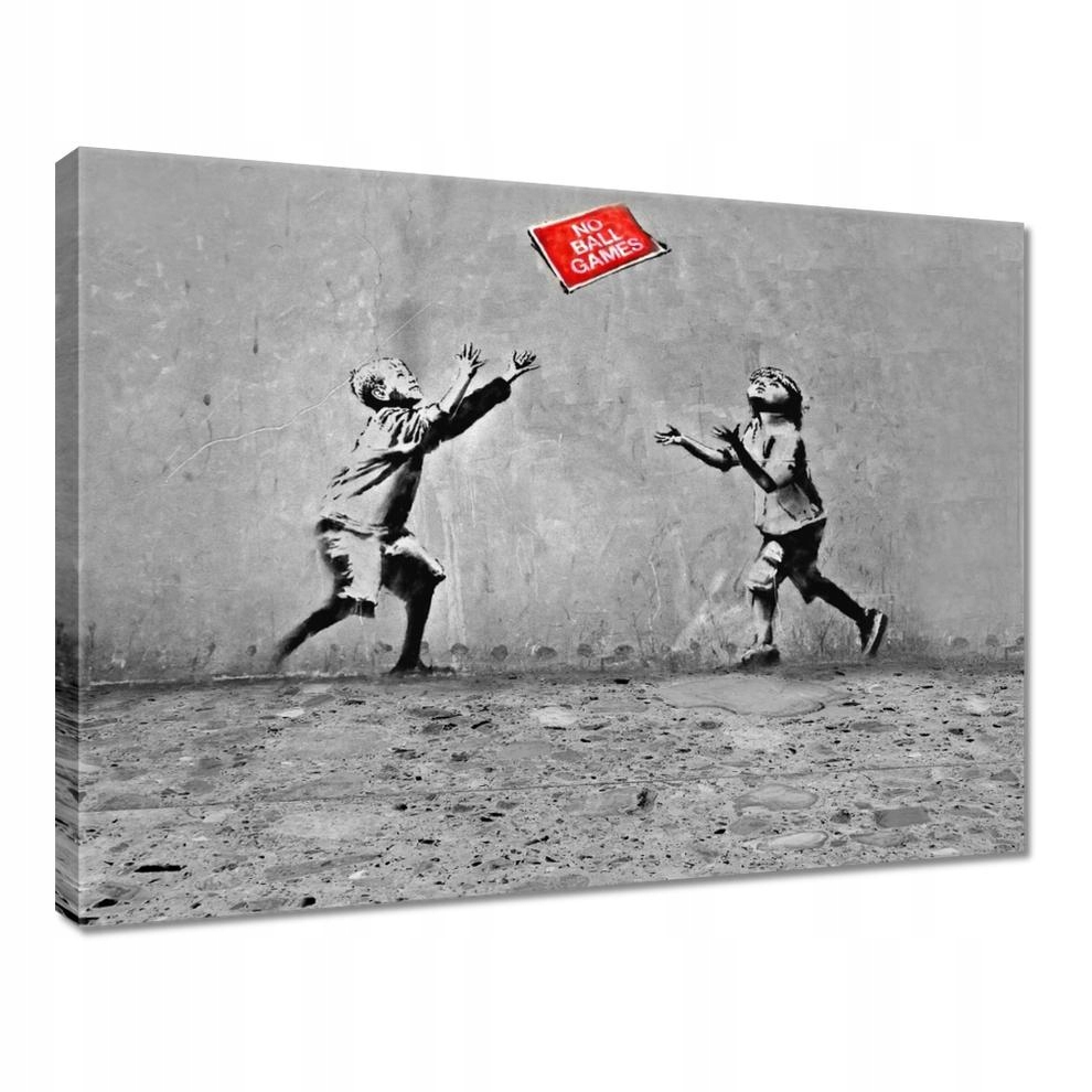 

Obrazy 40x30 Banksy No Ball Games