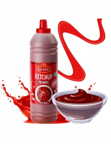 Levně 3x Pikantní kečup Roleski 1000 ml