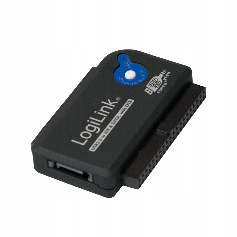 Adaptér Usb 3.0 Sata Ide na Hdd 2,5“ 3,5“ CD DVD LogiLink Otb Připojení