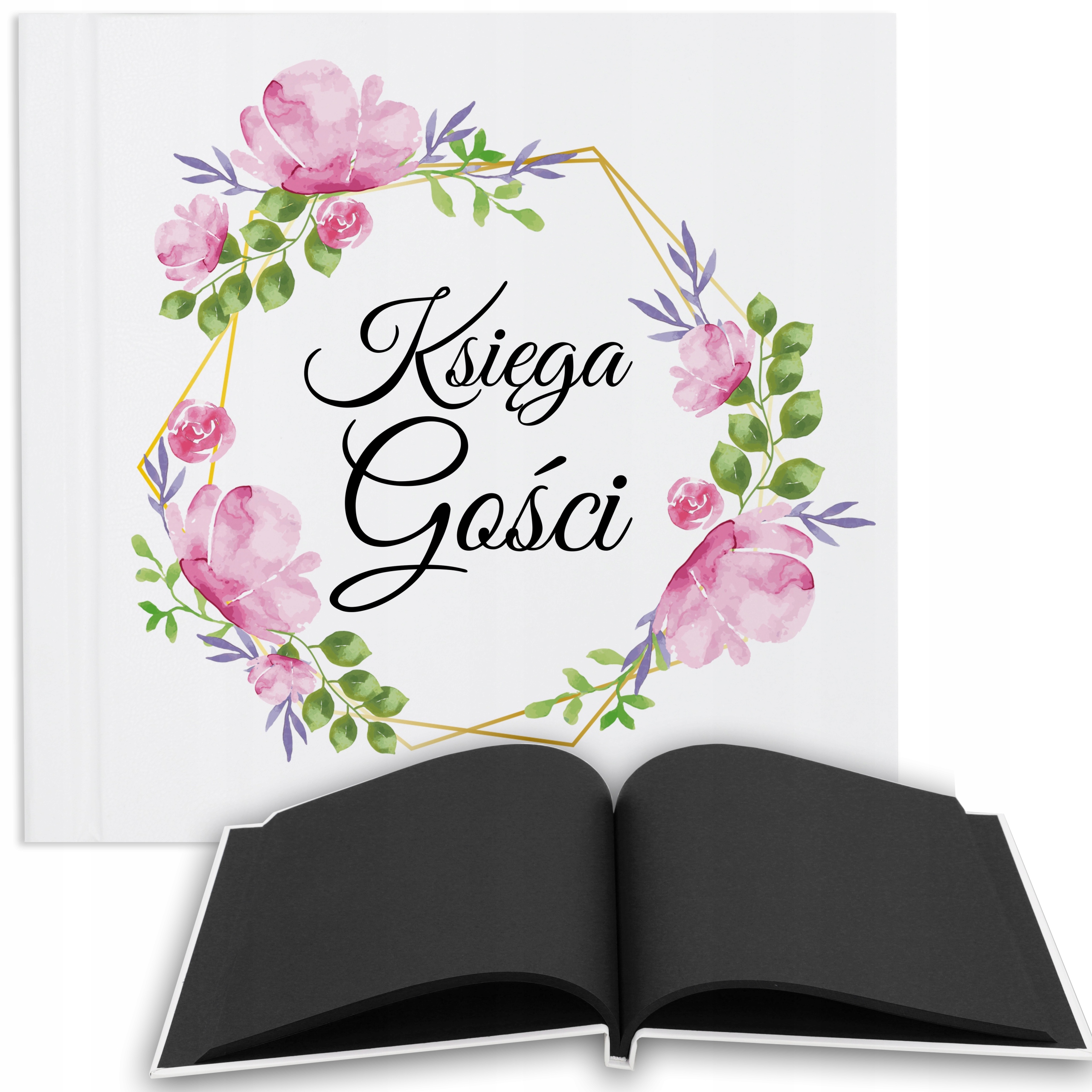 Kniha hostů na Svatební Hostina Album Bílé Černé Stránky