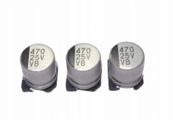 

470uF 25V 105' 10x10.5mm kondensator Smd [4szt]