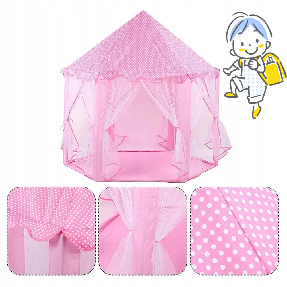 Stan Domeček Pro Děti Zámek Palác Do Zahradního Pokoje Domu Tipi 135 X 140 CM