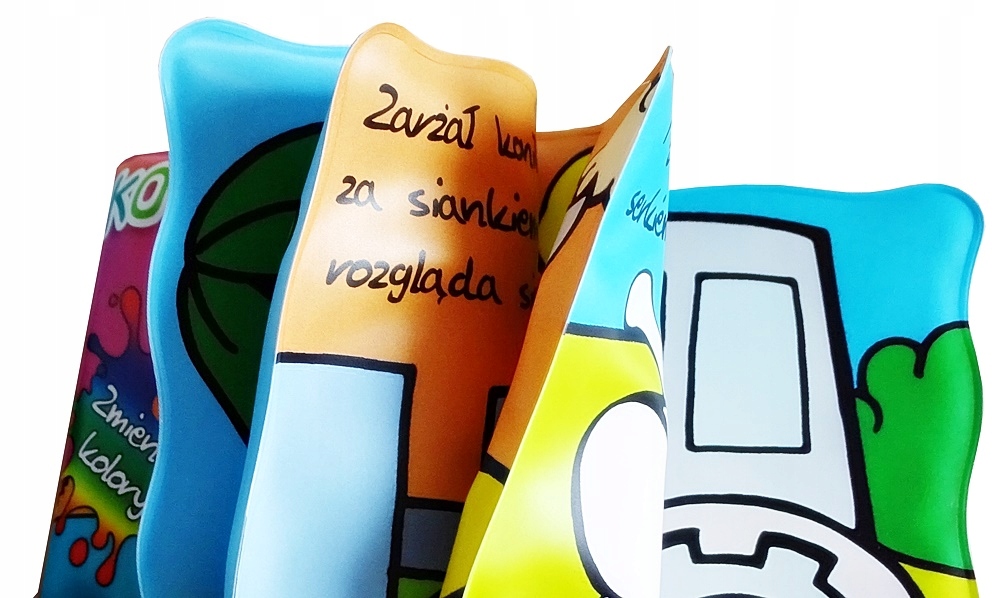 KSIĄŻECZKA DO KĄPIELI NA WSI PLUSK ZMIENIAM KOLORY Marka inna