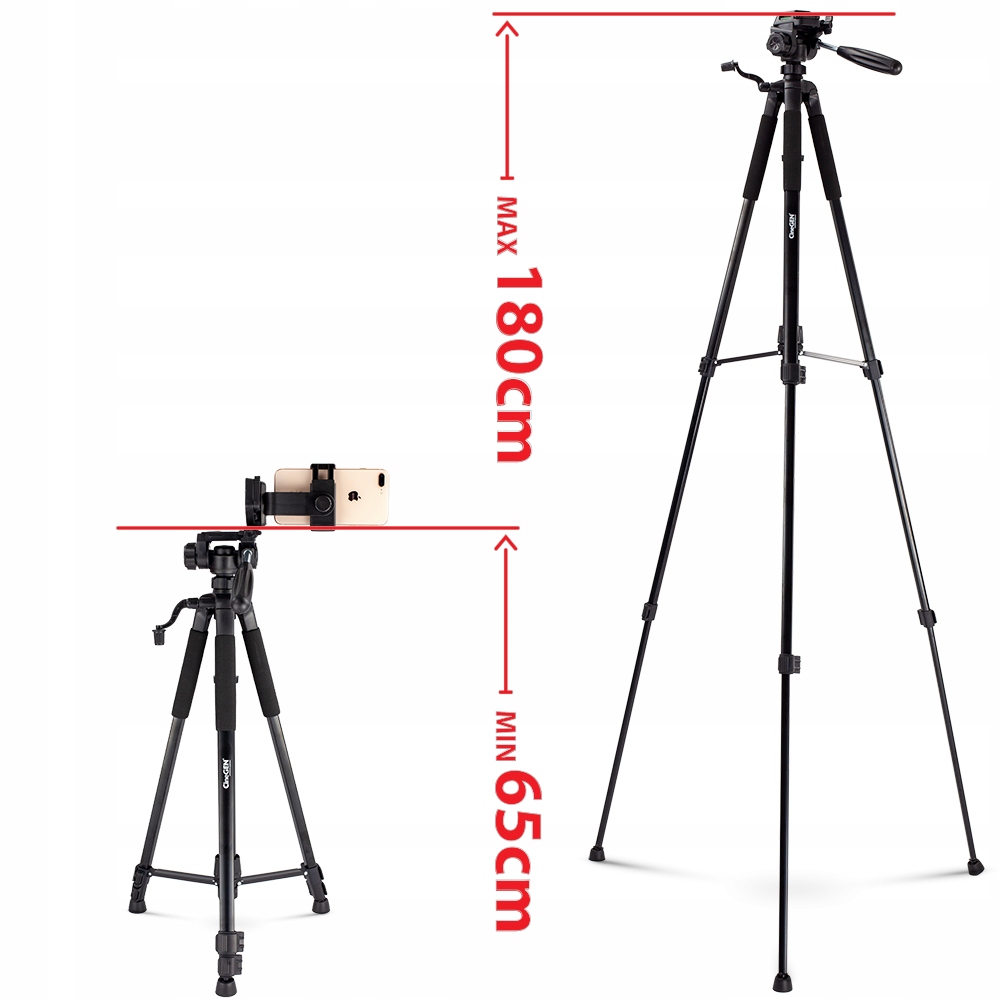 Statyw PHOENIX CG-2015 z adapterem i pilotem Model CG-2016-A2S-BT