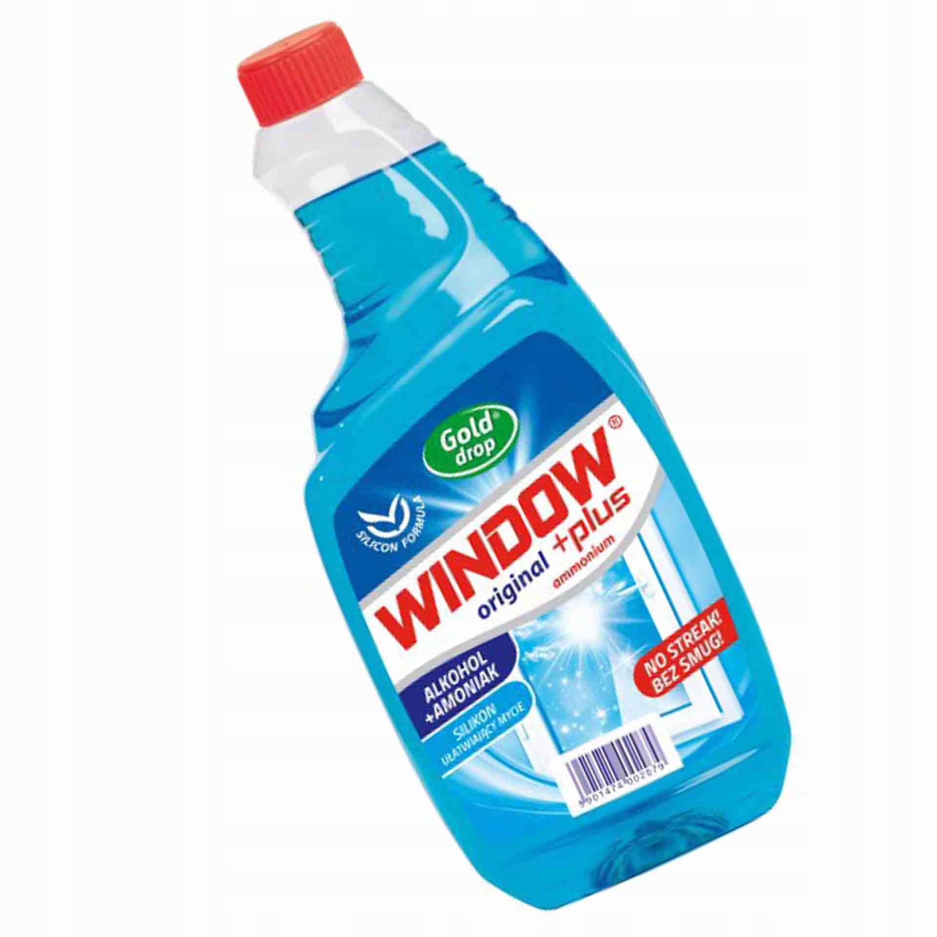 

Płyn Do Szyb 750ML Window Plus Zapas Niebieski