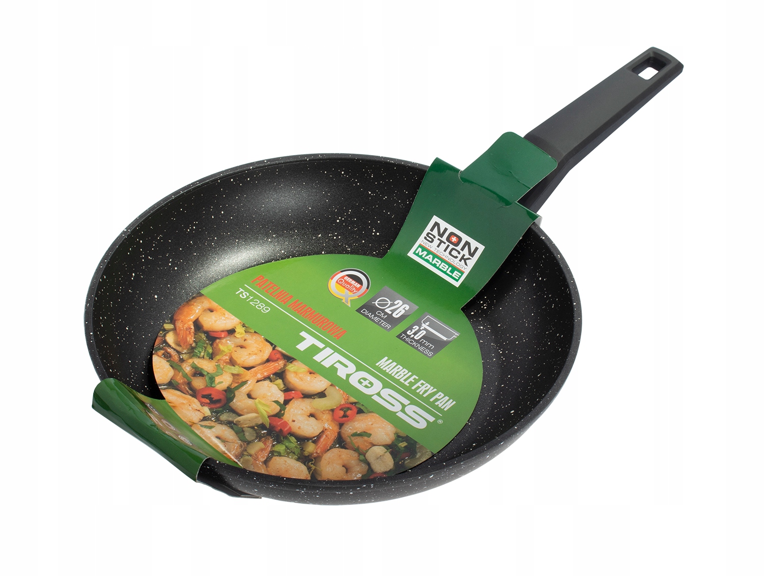 

Patelnia Z Powłoką Marmurową Tiross TS1289 26cm