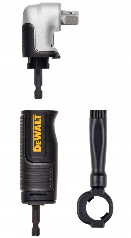 Úhlová hlava 90° 2v1 pro bity DeWALT DT20505 3/8''