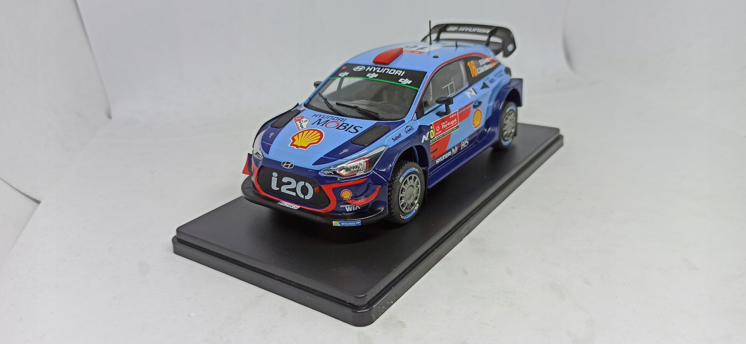 Hyundai i20 Wrc Portugal 2018 Hachette 1:24