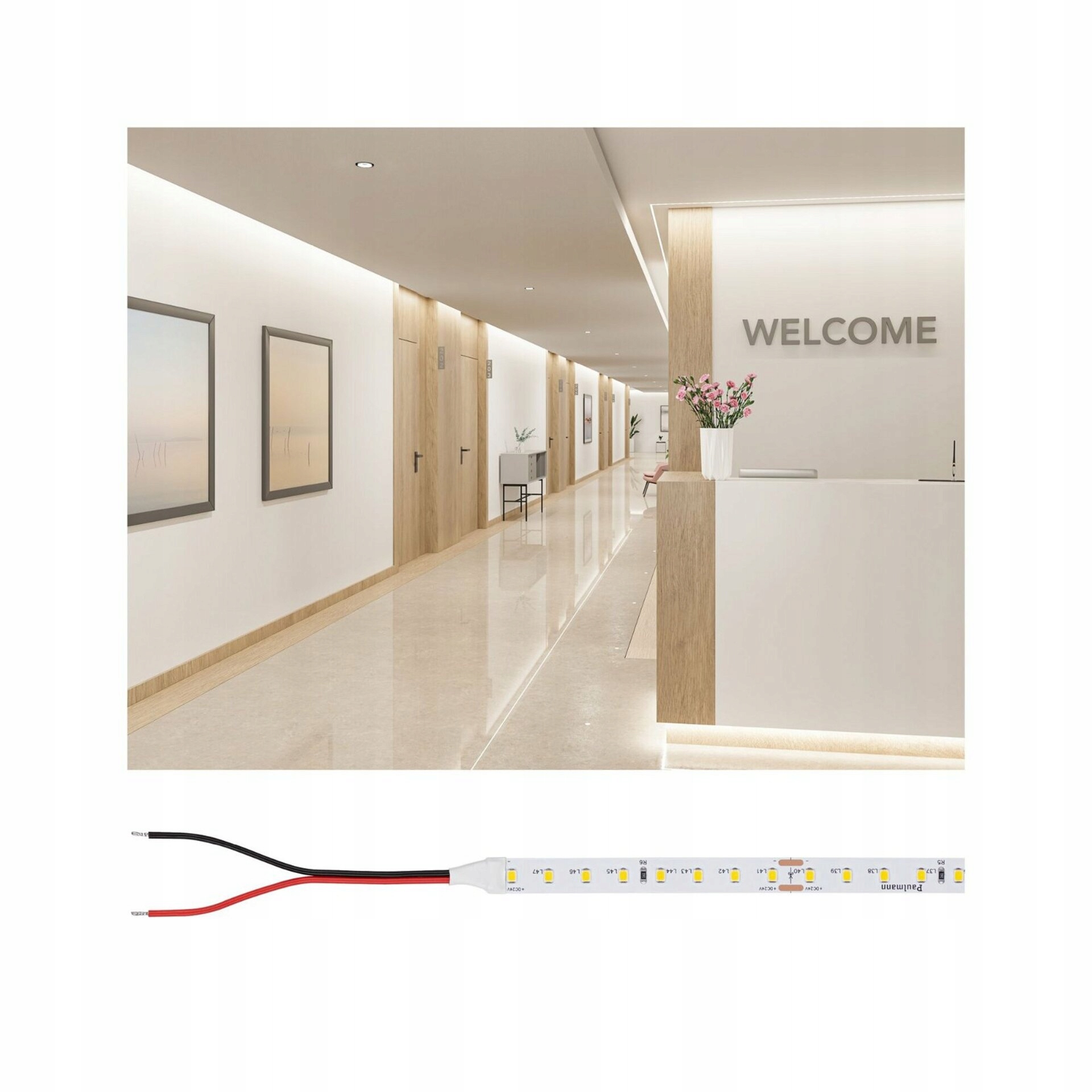 Paulmann Pre Led Strip Gold P150 5m 30W 750lm/m 96LED 3000K CRI90