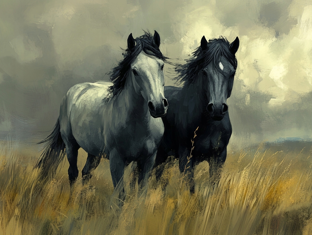 Obraz Na Plátně Canvas Kůň Koně Step Zvířata Příroda 100x75