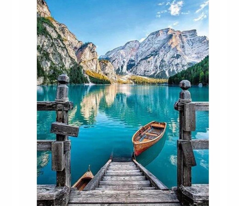 Haft Diamentowy Obraz Mozaika POMOST 30x40cm